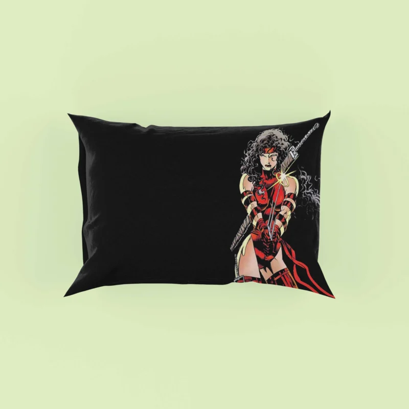Elektra Comics: Marvel Fearless Ninja Pillow Case