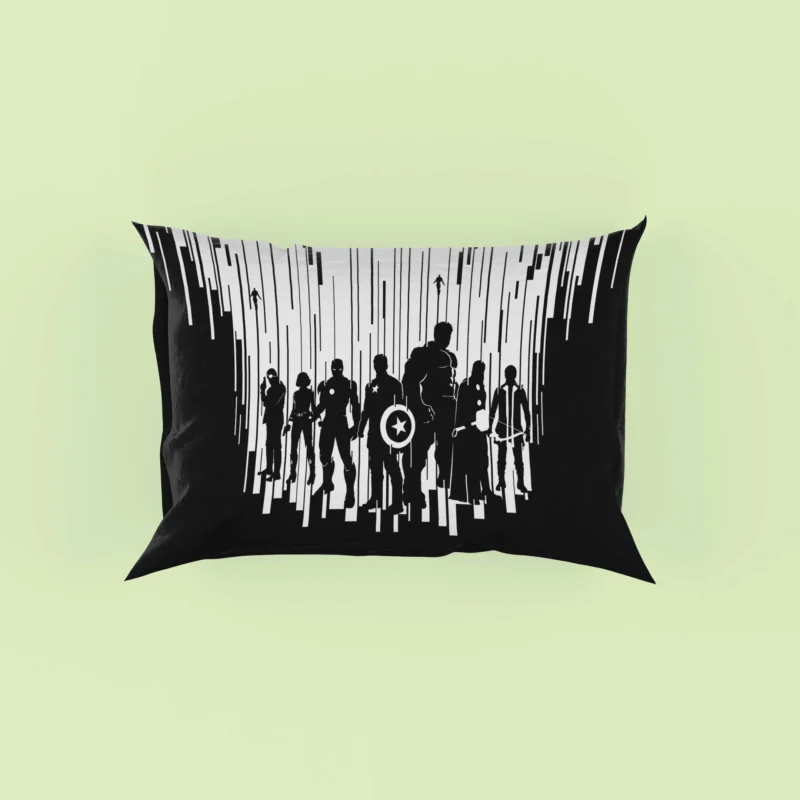Epic Battle in Avengers: Age of Ultron Pillow Case