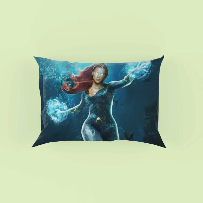 Experience Mera Impact in Aquaman Movie Pillow Case