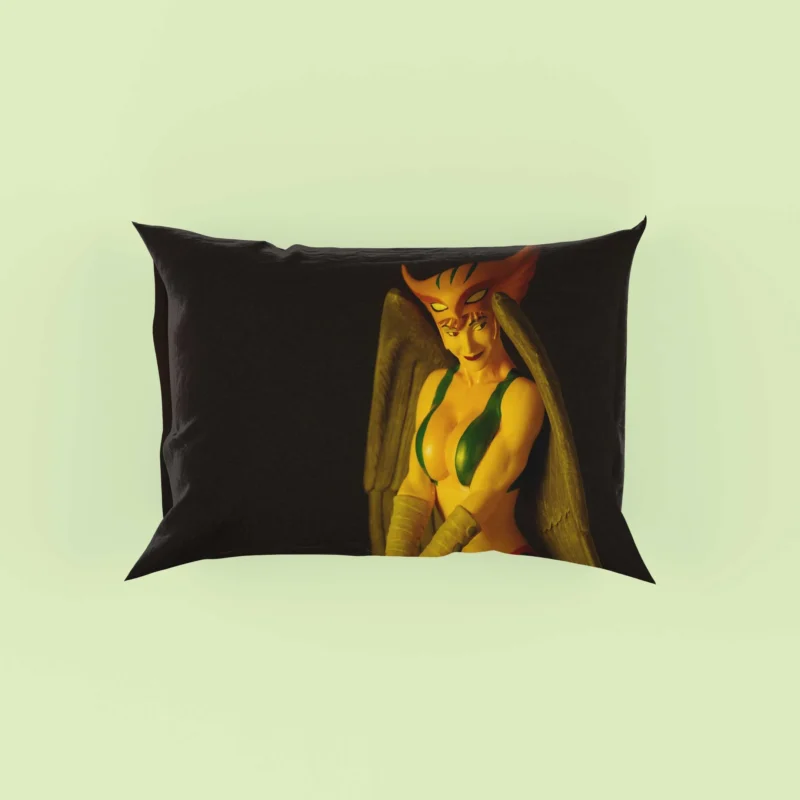 Exploring the Adventures of Hawkgirl Pillow Case