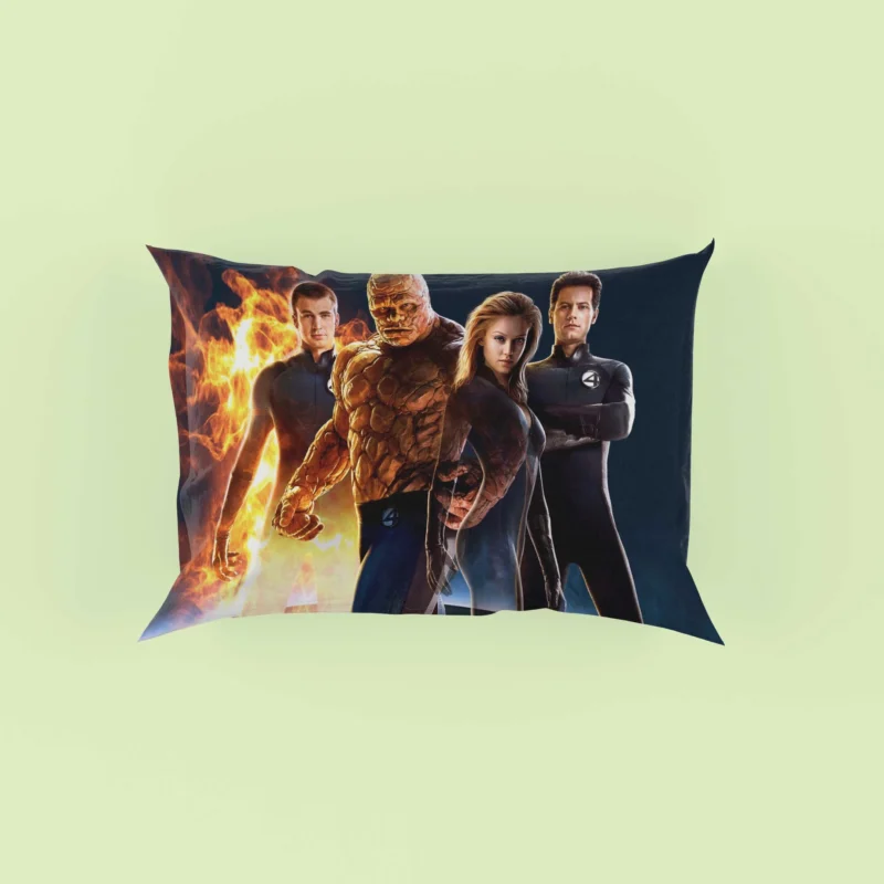 Fantastic Four (2005): Marvel Superhero Family Pillow Case