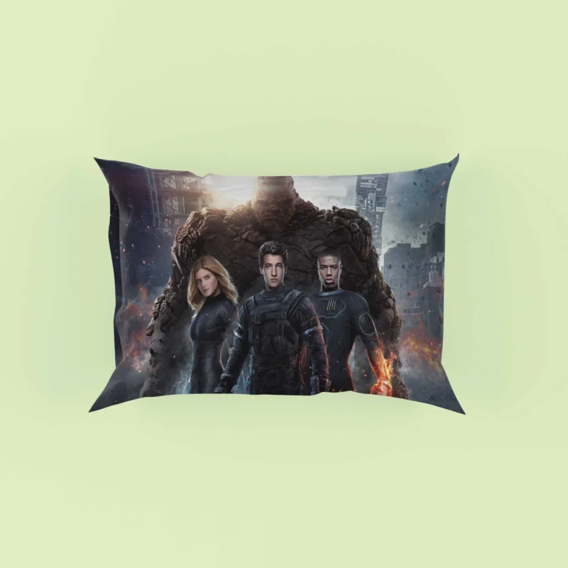 Fantastic Four (2015): A Reimagined Superhero Movie Pillow Case