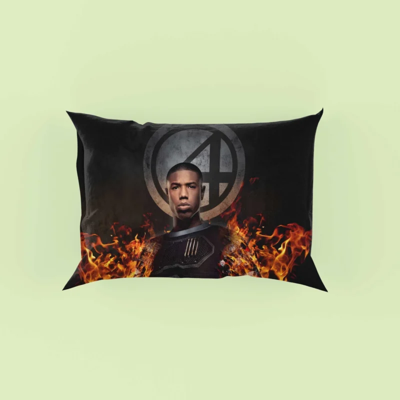 Fantastic Four (2015): The Human Torch Pillow Case