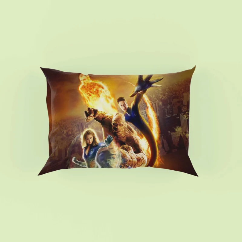 Fantastic Four Movie: Chris Evans as Human Torch Pillow Case