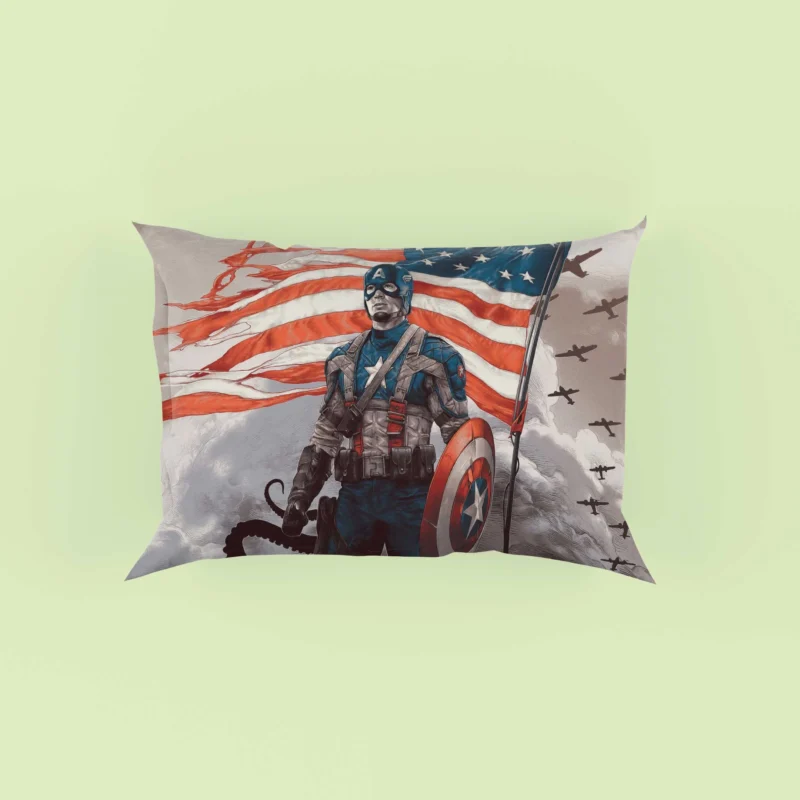 Fortnite: Captain America Joins the Battle Pillow Case