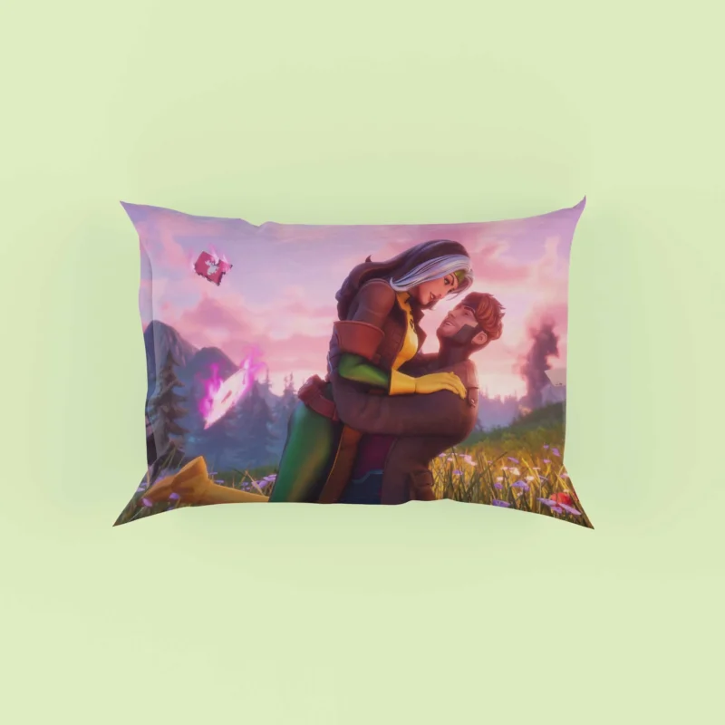Fortnite Rogue & Gambit Loading Screen: Marvel Crossover Pillow Case