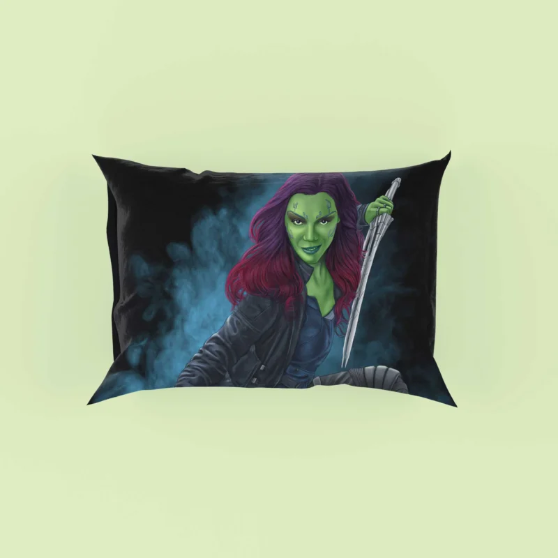 Gamora Comics: Guardians of the Galaxy Icon Pillow Case