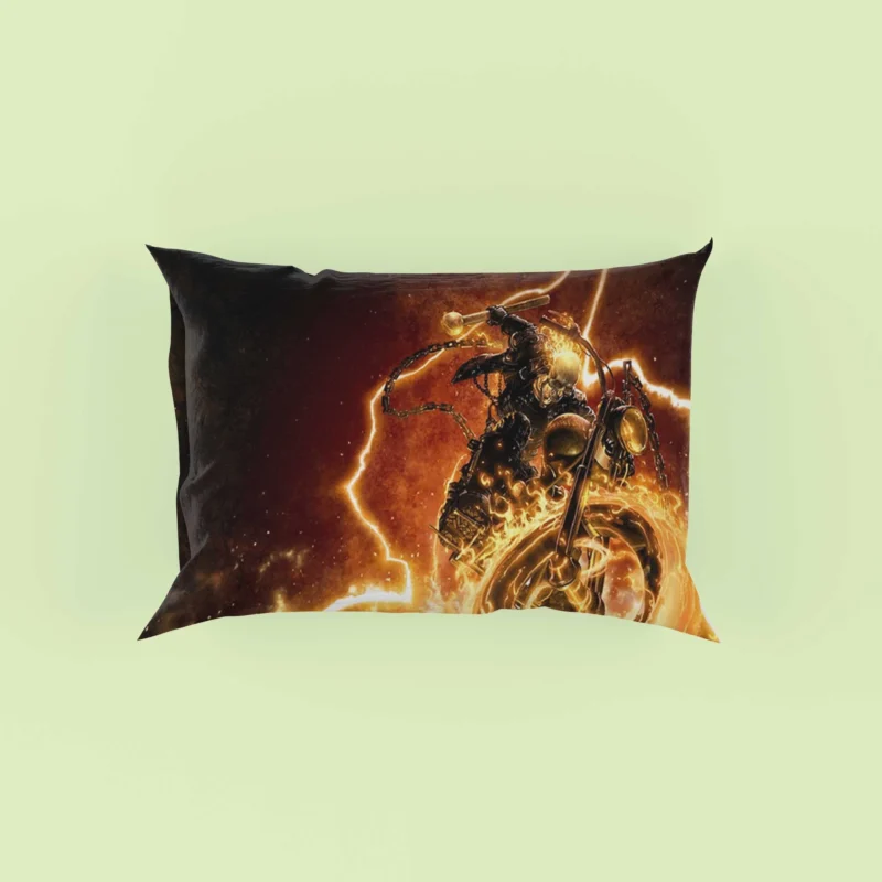 Ghost Rider Comics: A Skeleton Journey Pillow Case
