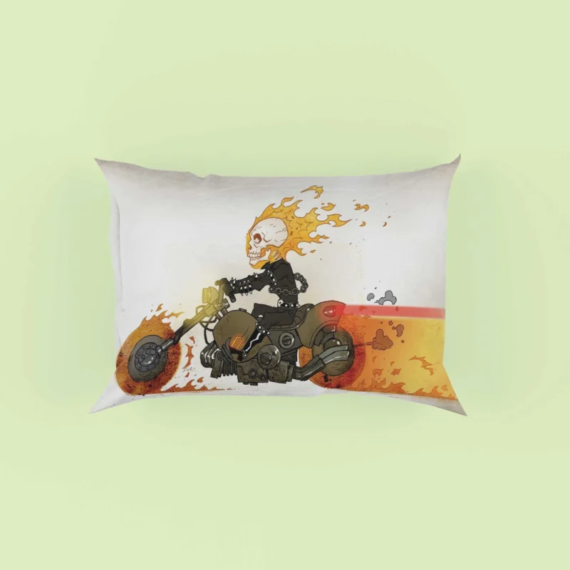 Ghost Rider Comics: Blaze of Ghostly Adventure Pillow Case