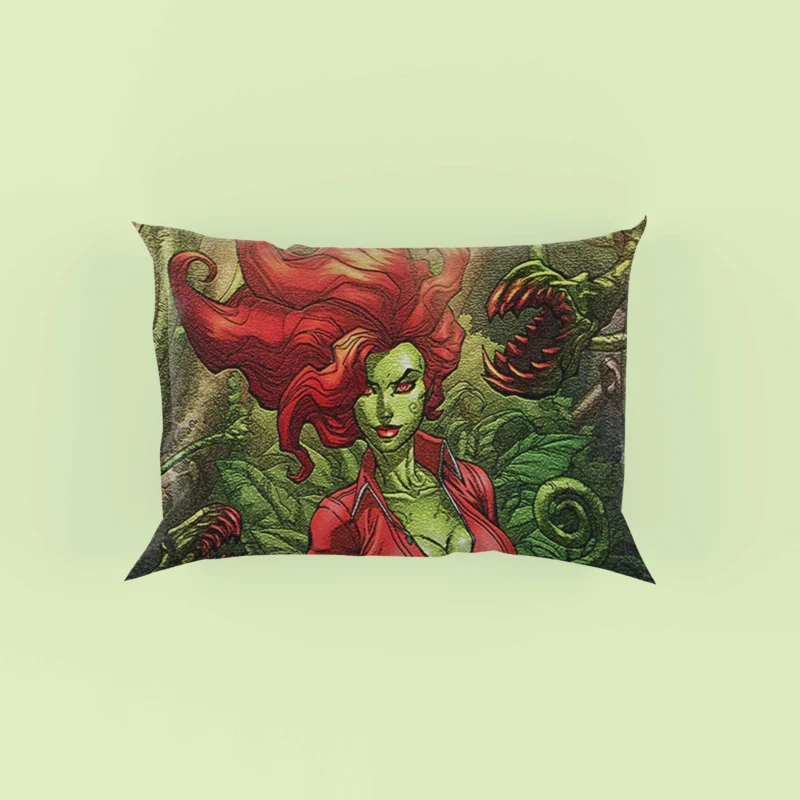 Gotham City Sirens Comics: Poison Ivy Intriguing Tale Pillow Case