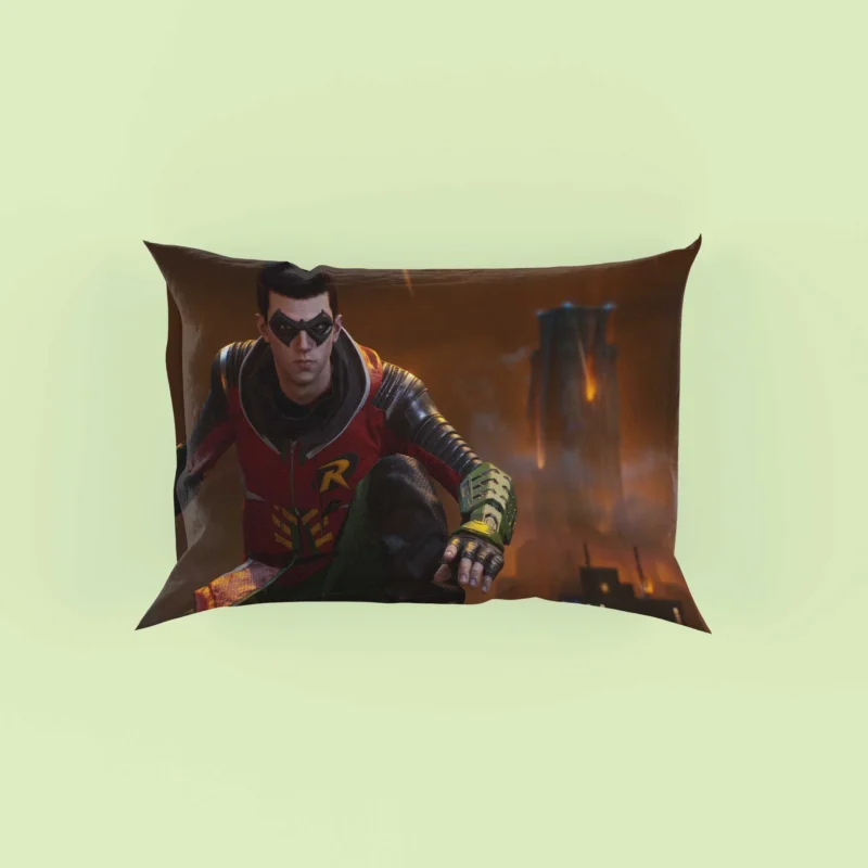 Gotham Knights: Tim Drake Takes on the Mantle of Robin Pillow Case