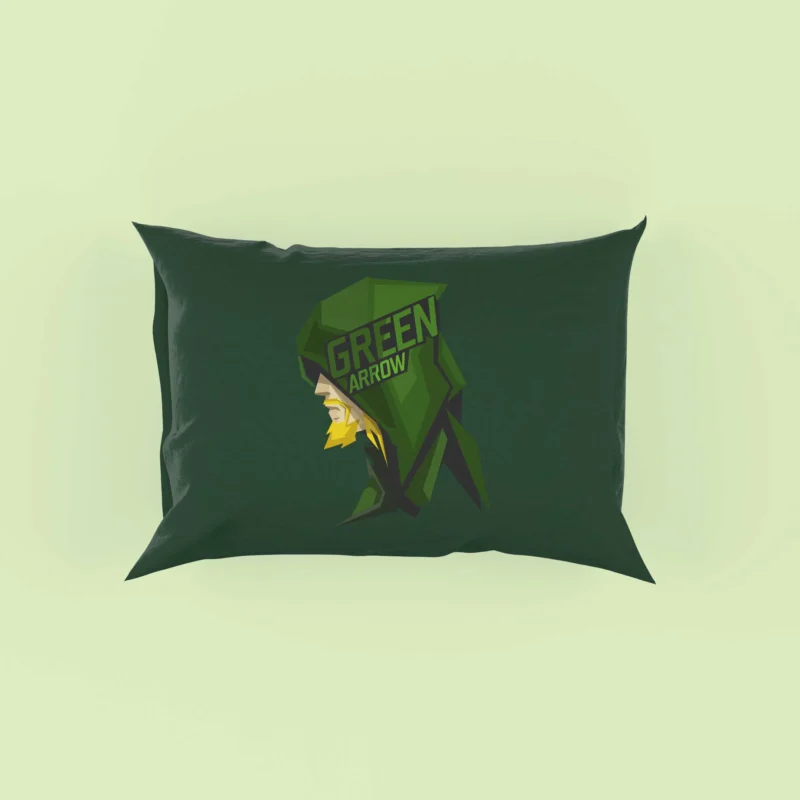 Green Arrow Comics: The Emerald Archer Quest Pillow Case