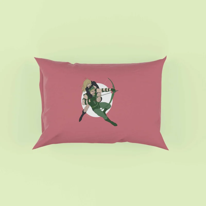 Green Arrow Wallpaper: A Vigilante Arsenal Pillow Case