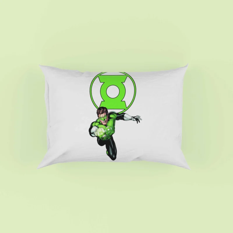 Green Lantern Comics: A Universe of Hal Jordan Pillow Case