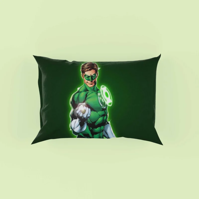 Green Lantern Comics: Embracing Hal Jordan Legacy Pillow Case