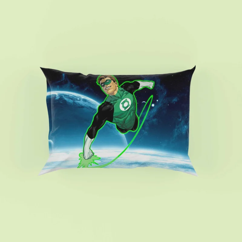 Green Lantern Comics: Exploring Hal Jordan Story Pillow Case