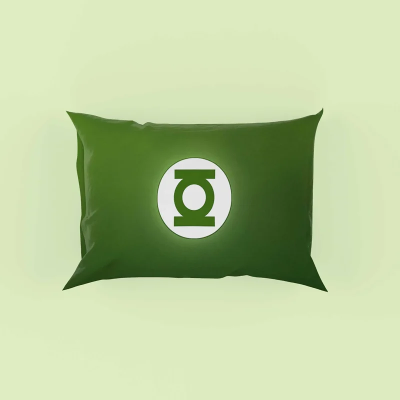 Green Lantern Comics: Exploring the Logo Pillow Case