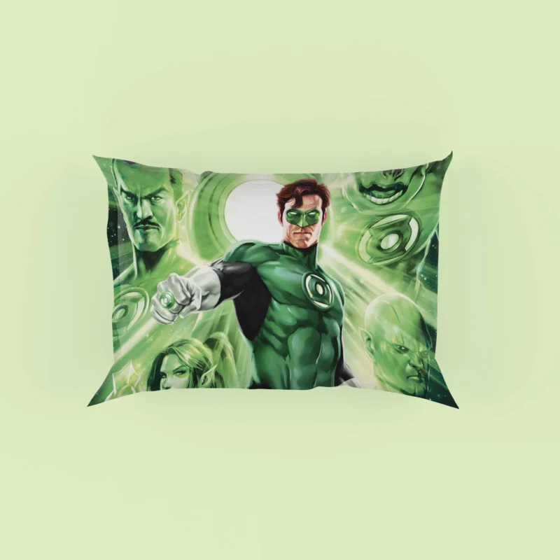 Green Lantern: Emerald Knights - A Cosmic Adventure Pillow Case