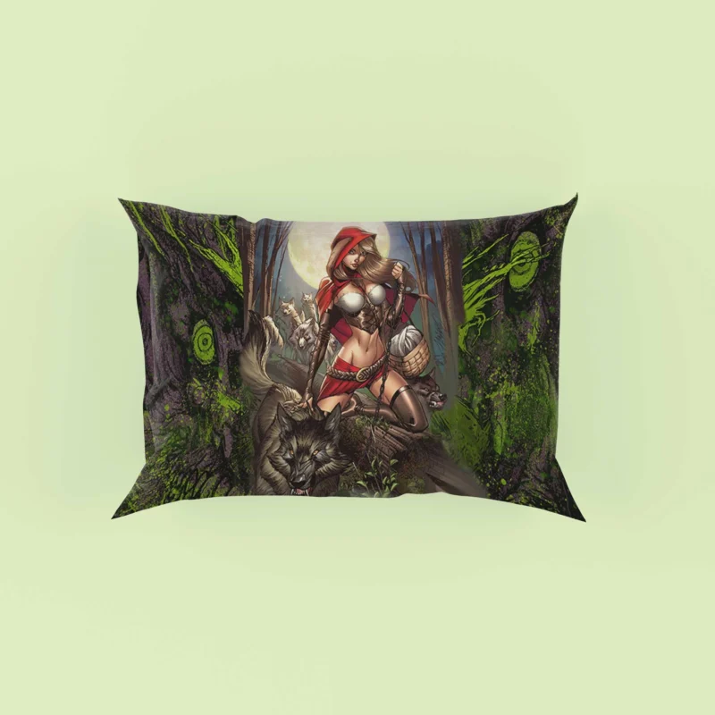 Grimm Fairy Tales Comics: Red Riding Hood Journey Pillow Case