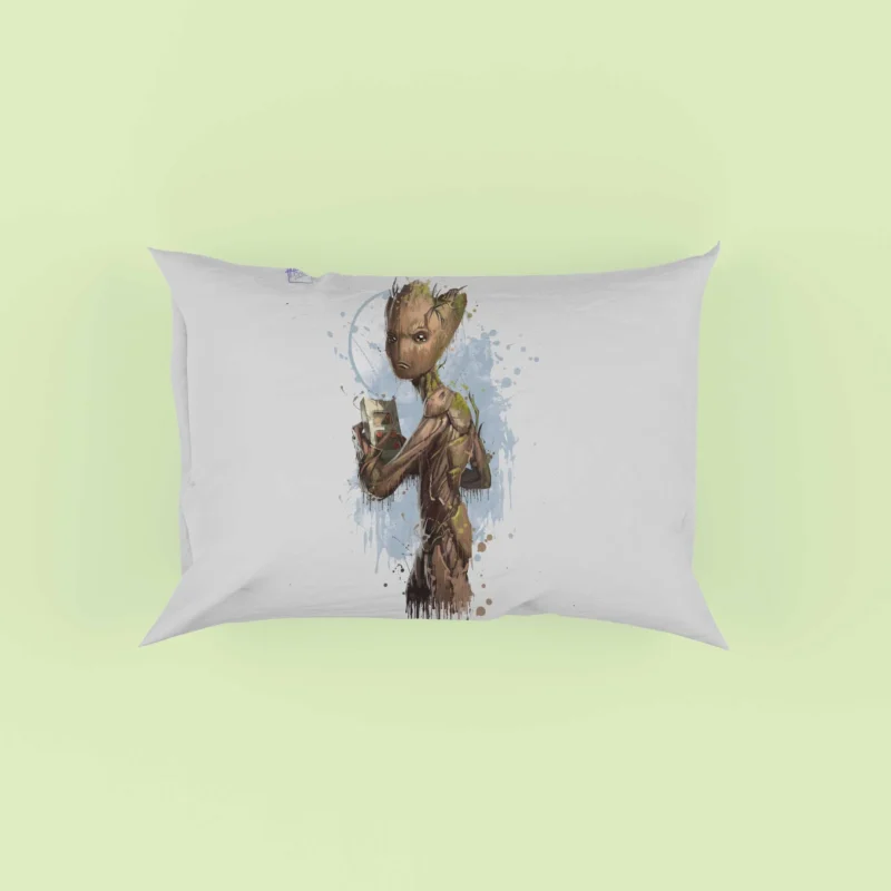 Groot Joins the Guardians in Avengers: Infinity War Pillow Case