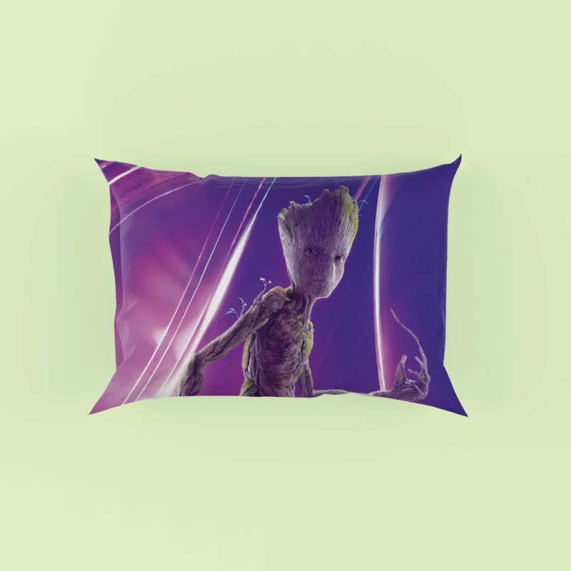 Groot and Ba: A Memorable Duo Pillow Case