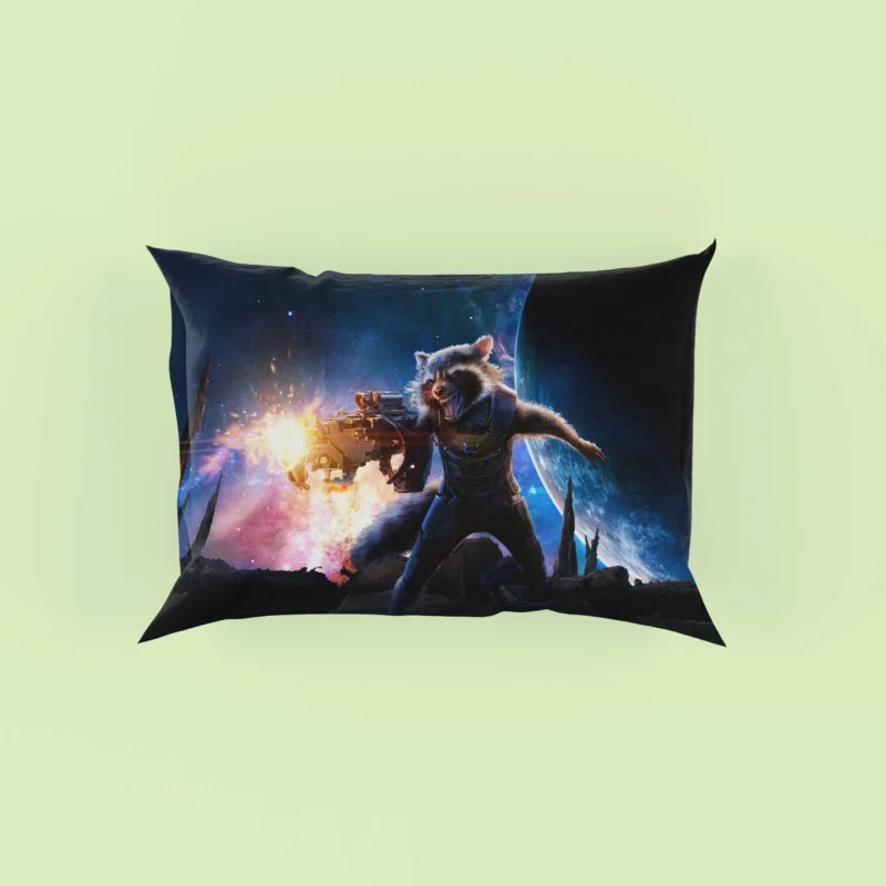 Guardians of the Galaxy: Rocket Raccoon Cosmic Quest Pillow Case