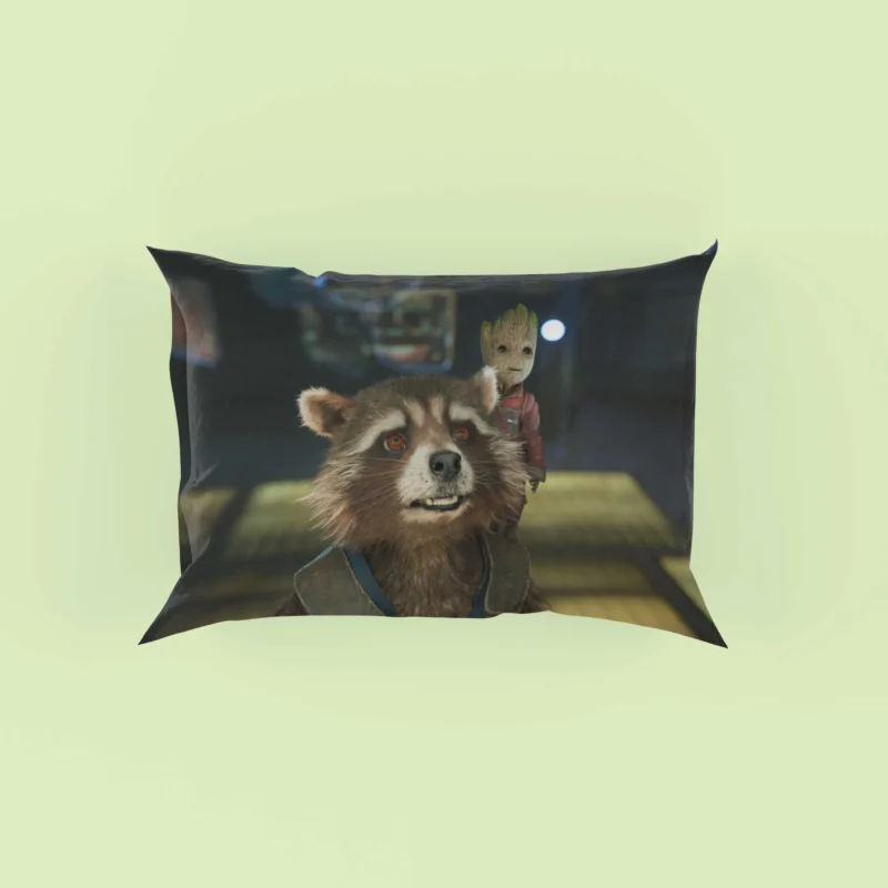 Guardians of the Galaxy Vol. 2: Rocket Raccoon and Ba Pillow Case