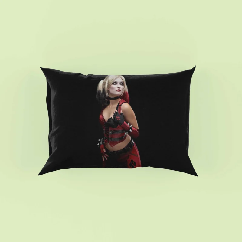 Harley Quinn Cosplay: Embracing Chaos Pillow Case