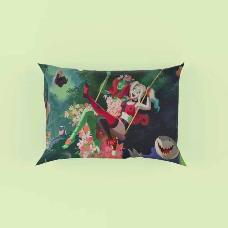 Harley Quinn TV Show: Dive into the World of Poison Ivy Pillow Case