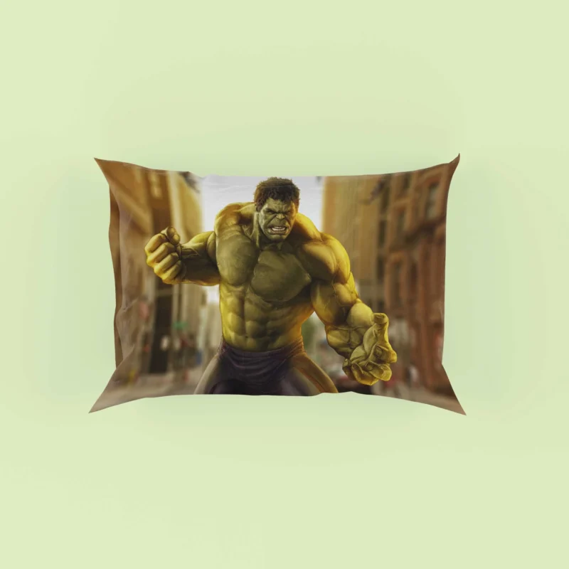 Hulk Role in Avengers: Age of Ultron Pillow Case
