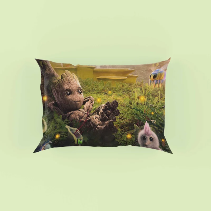 I Am Groot TV Show: Groot Cosmic Adventures Pillow Case
