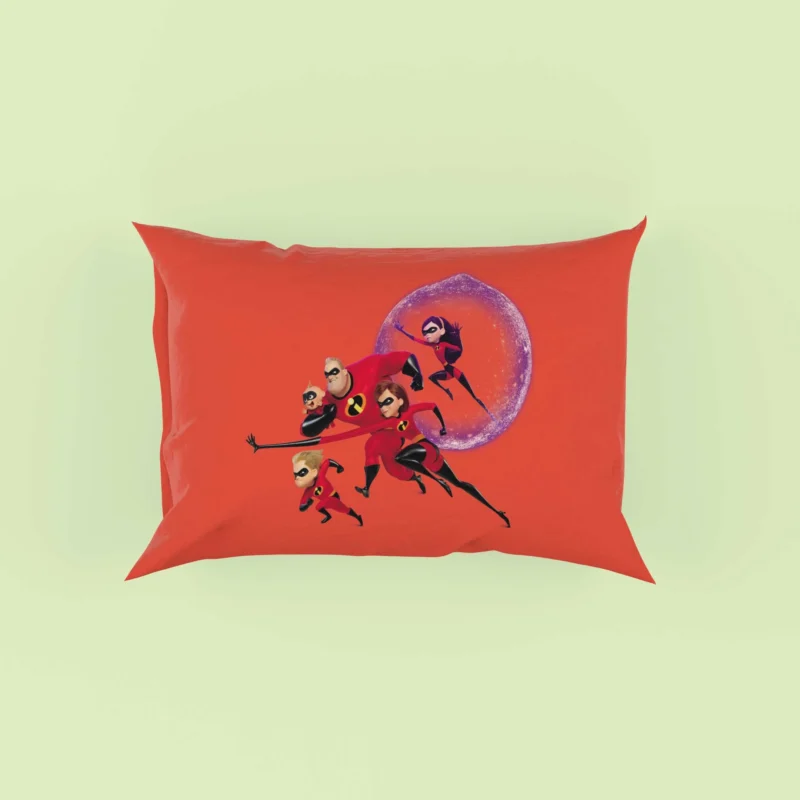 Incredibles 2: The Parr Family Adventures Pillow Case