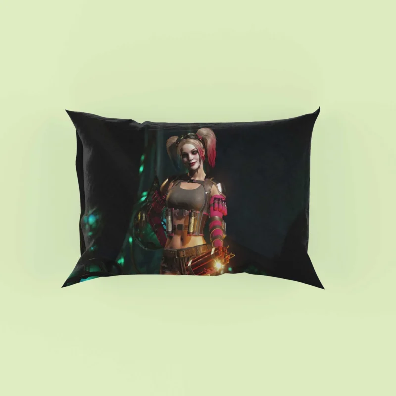 Injustice 2 Video Game: Play as Harley Quinn Pillow Case
