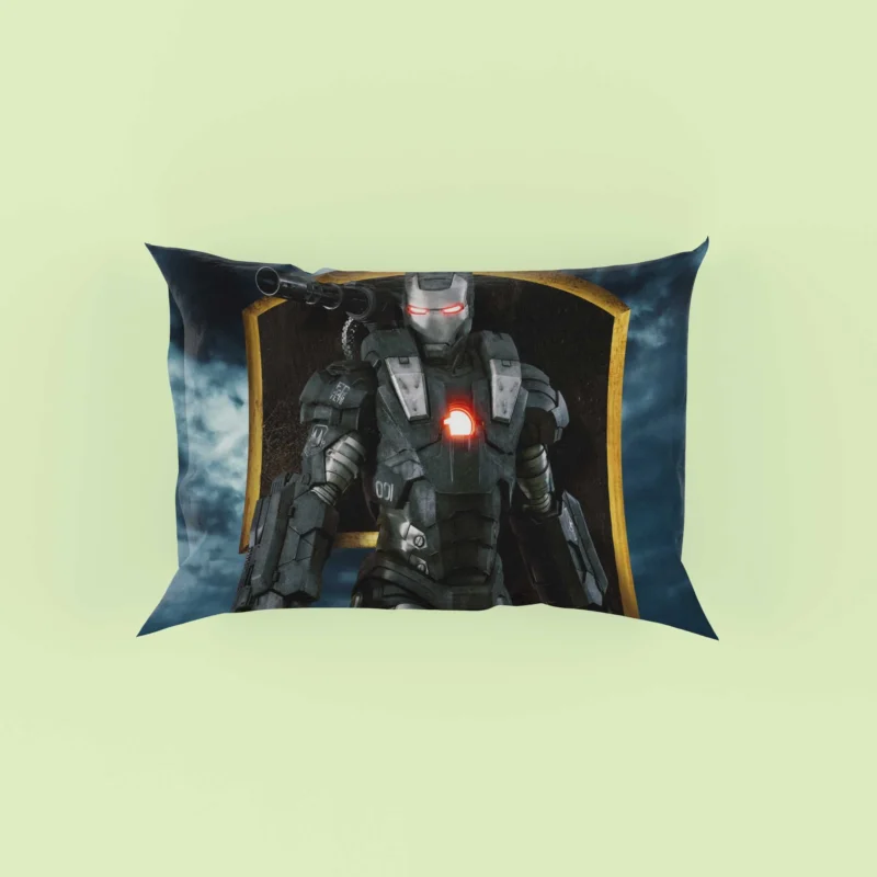 Iron Man 2 Wallpaper: A Heroic Look Pillow Case