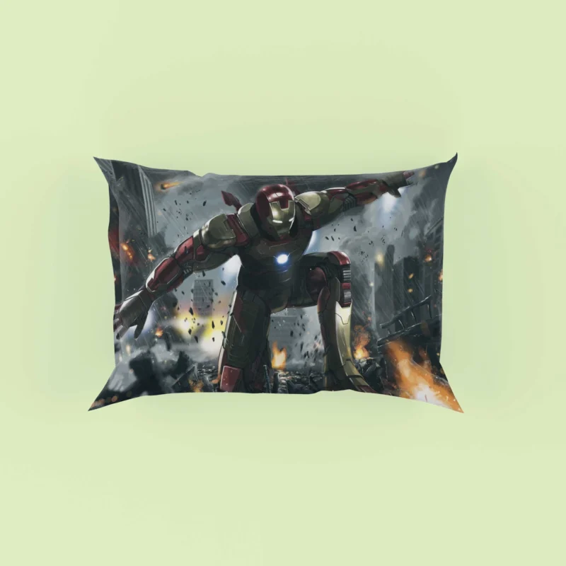 Iron Man Comics: Marvel Iconic Hero Pillow Case