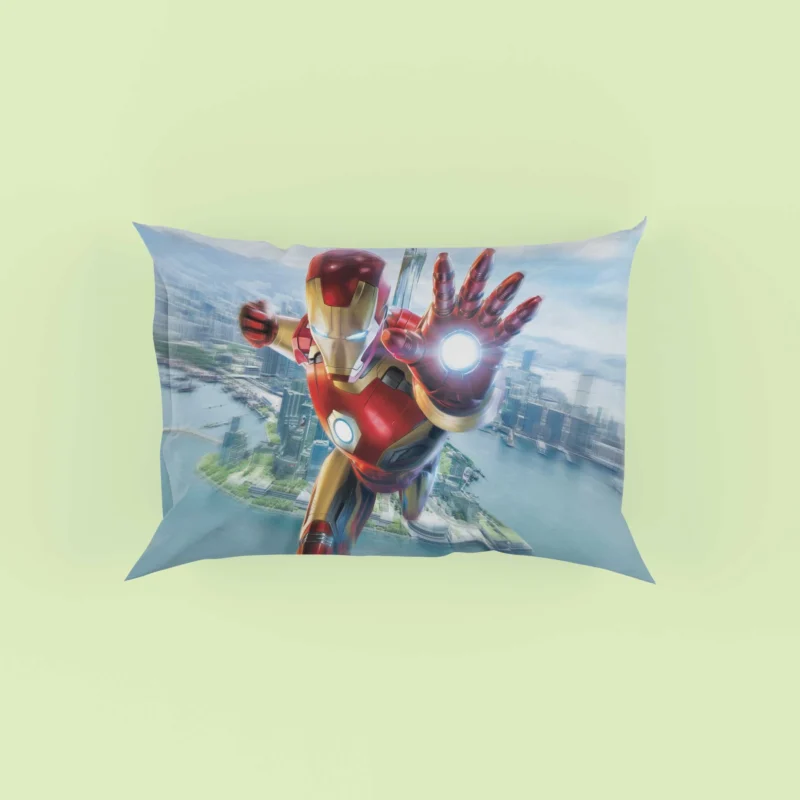 Iron Man Movie: Tony Stark Saga Pillow Case
