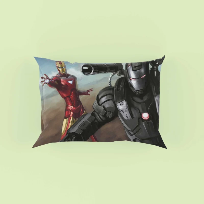 Iron Man Wallpaper: War Machine Arsenal Pillow Case