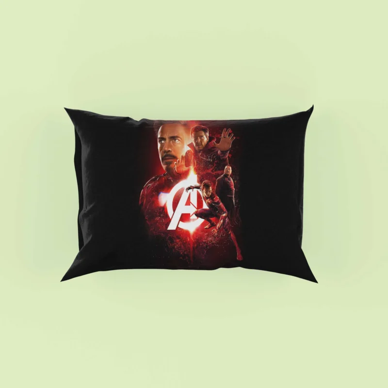 Iron Man and Spider-Man in Avengers: Infinity War Pillow Case
