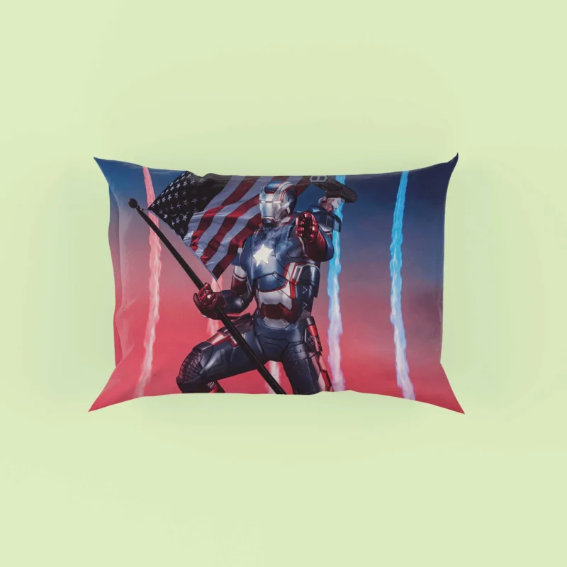Iron Patriot: A Unique Marvel Character Pillow Case