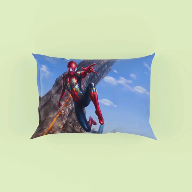 Iron-Spider: Spider-Man High-Tech Suit in Infinity War Pillow Case