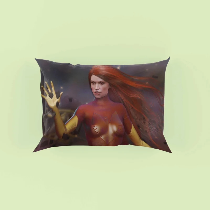 Jean Grey Phoenix Saga in Marvel Comics Pillow Case