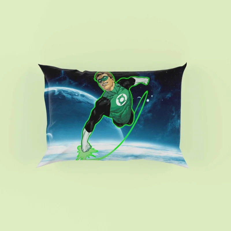John Stewart: A Green Lantern Hero Pillow Case