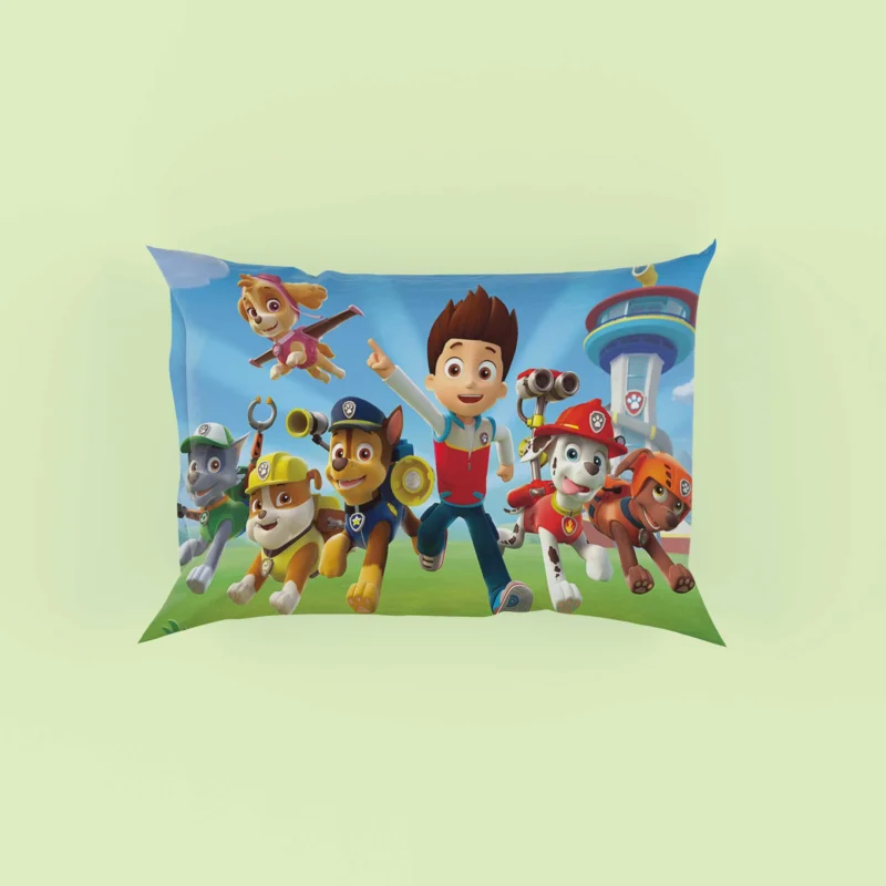 Join the Adventure with Paw Patrol TV Show Pillow Case
