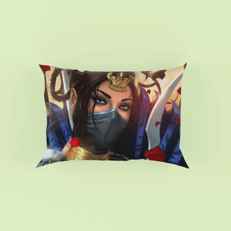Kitana Mortal Kombat Game Pillow Case