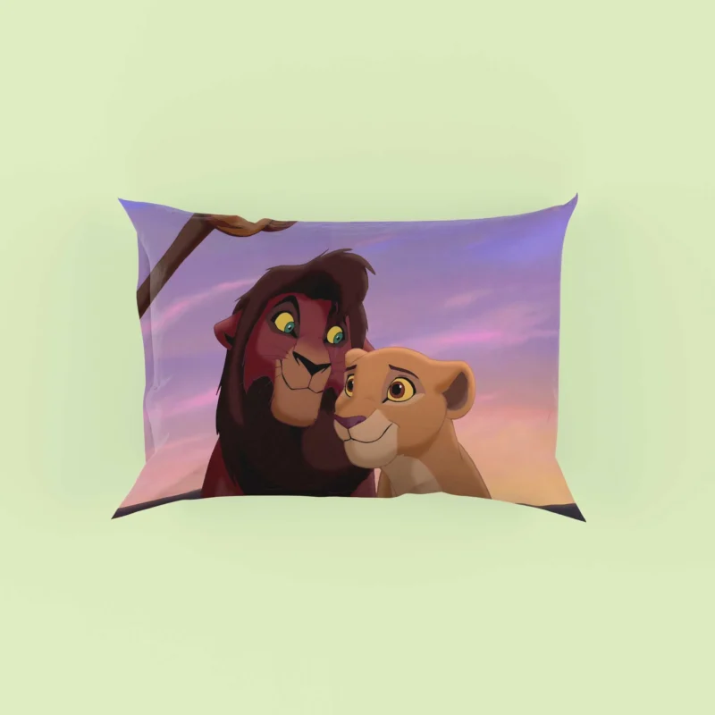 Kovu and Kiara: The Lion King Next Generation Pillow Case