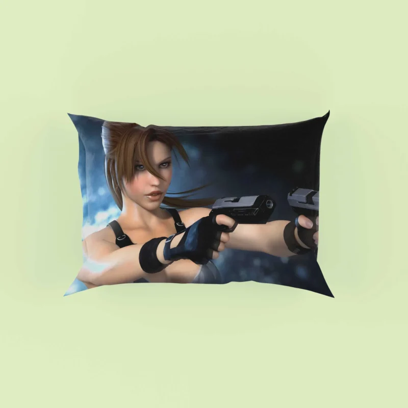 Lara Croft Tomb Raider Fantasy Game Pillow Case