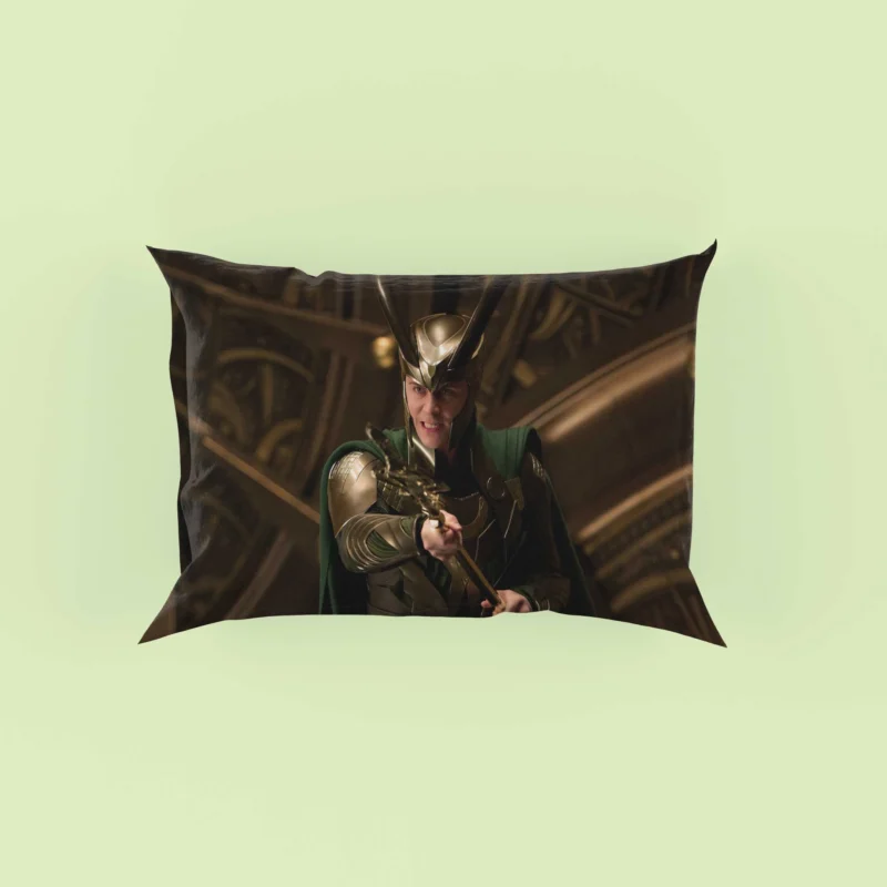 Loki Influence in the Movie Thor Pillow Case