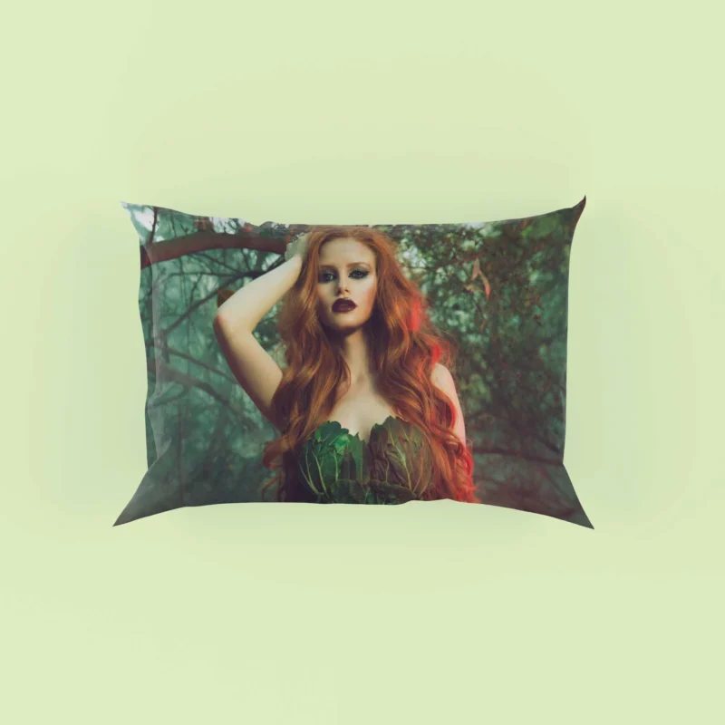 Madelaine Petsch as Poison Ivy: Redhead Extraordinaire Pillow Case