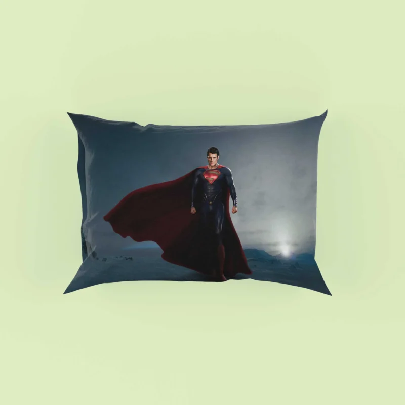 Man Of Steel: Henry Cavill Iconic Role Pillow Case