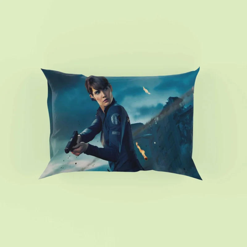 Maria Hill Vital Role in The Avengers Pillow Case